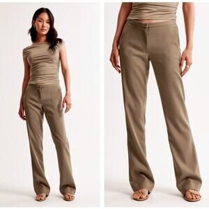 Abercrombie & Fitch Tan Boot Cut Pants